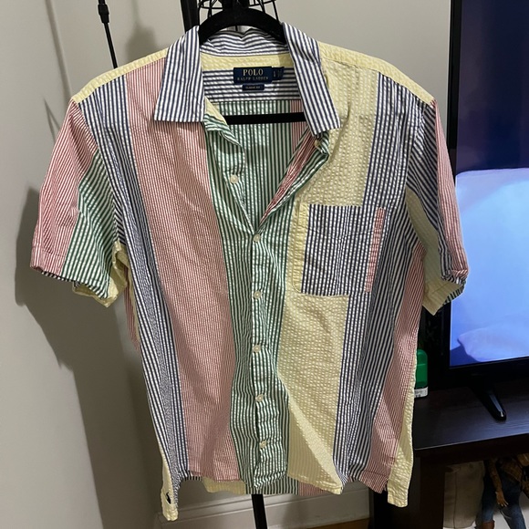 Urban Outfitters Exclusive Polo Seersucker shirt - Picture 2 of 3